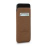 Sena - Portefeuille Ultraslim iPhone 13 Mini - Marron sticky