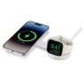 Twelve South Chargeur Sans Fil Qi2 ButterFly SE 2-en-1 - Blanc sticky