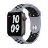 Apple - Bracelet Apple Watch Nike Sport  38mm / 40mm Obsidian / Mist Black sticky