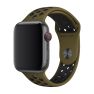 Apple Bracelet Nike Sport Apple Watch 42mm / 44mm / 45mm / 49mm - Olive Flak / Noir sticky