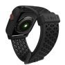 Catalyst Bracelet de Sport avec Boucle pour Apple Watch 42/44/45mm - Noir Furtif sticky