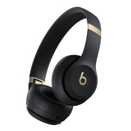 【超美品】Beats Solo4 Wireless ブラック Beats Solo 4 Écouteurs Sans Fil - Noir/Or