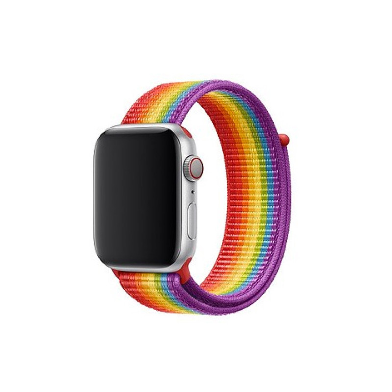 Apple - Bracelet Apple Watch 38mm / 40mm - Boucle sport respirante  - Pride Edition