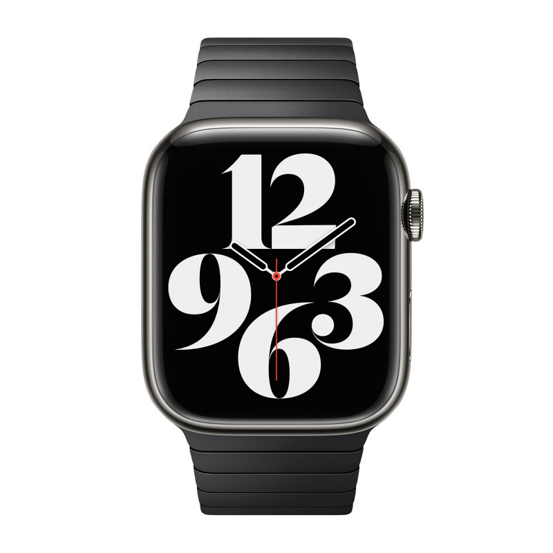 Apple Bracelet à maillons Apple Watch 38mm / 40mm / 41mm - Noir sidéral