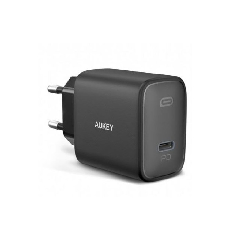 Aukey - Chargeur USB C 20W - noir