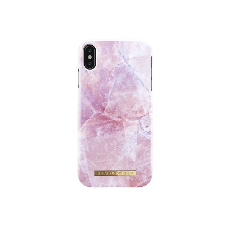 coque iphone xs max marbre rose