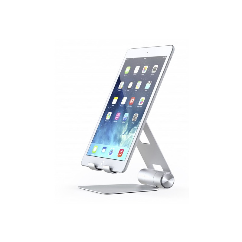 Satechi Aluminium Support Pliable pour iPad / Mac | Argent