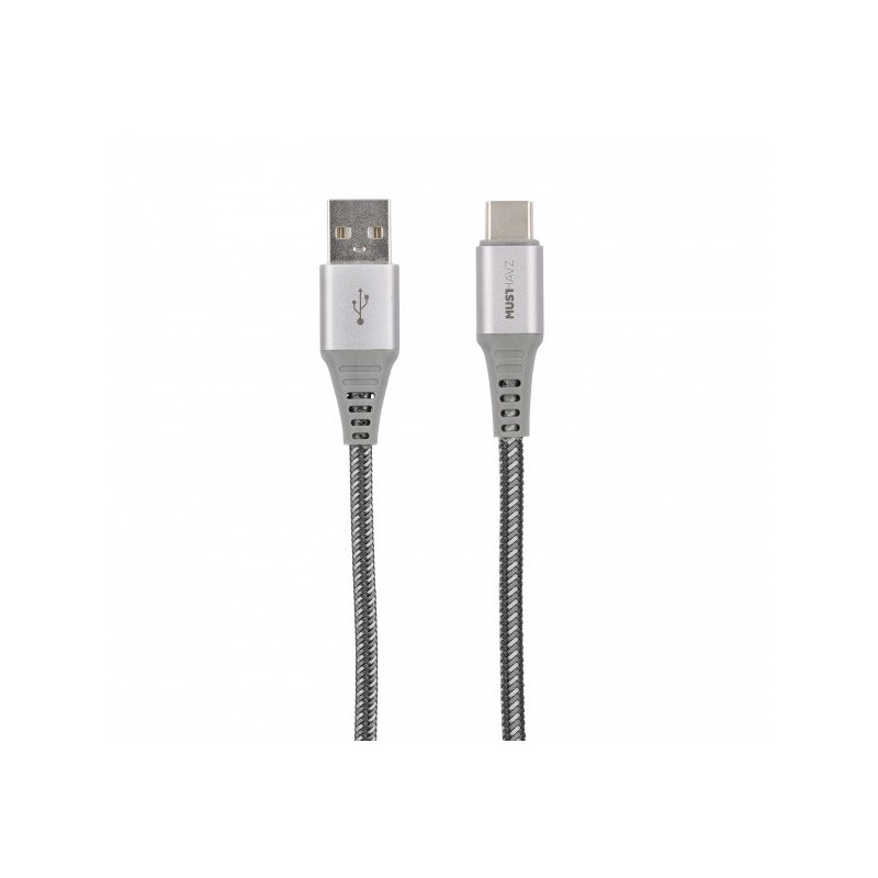 Musthavz USB-A 2.0 à USB-C Nylon Cable 1m
