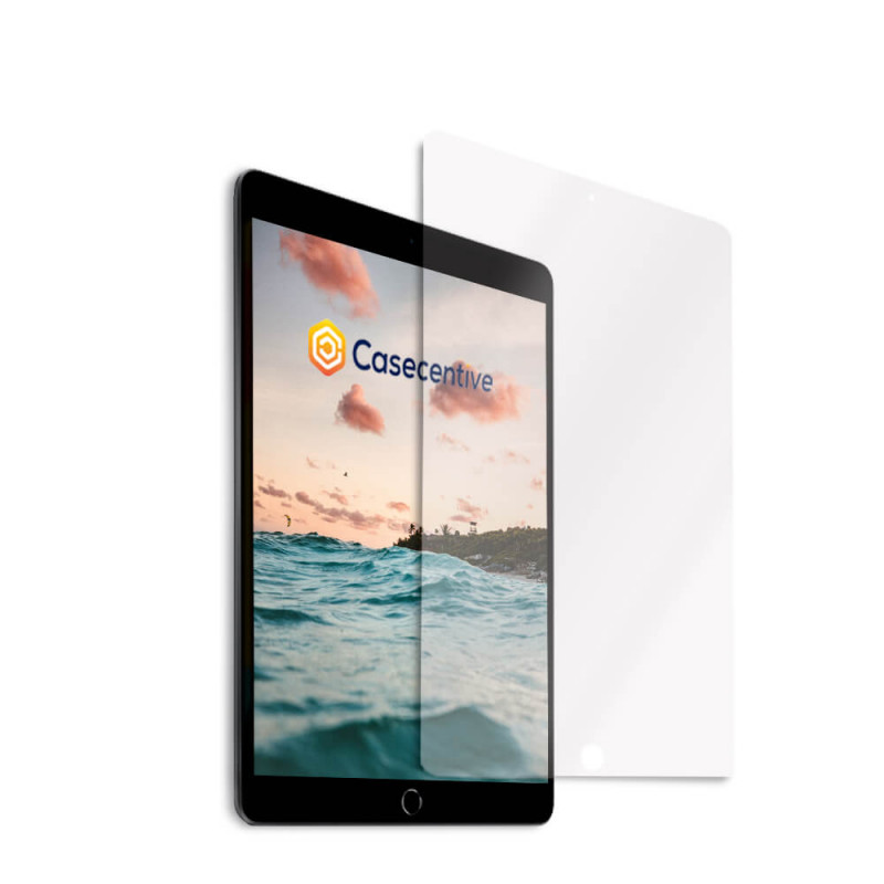 Casecentive - Vitre de protection 2D en verre trempé - iPad 10,2" 2019