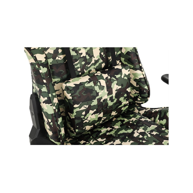 Gear4U Elite - Chaise Gaming / Siège Gamer - Camouflage