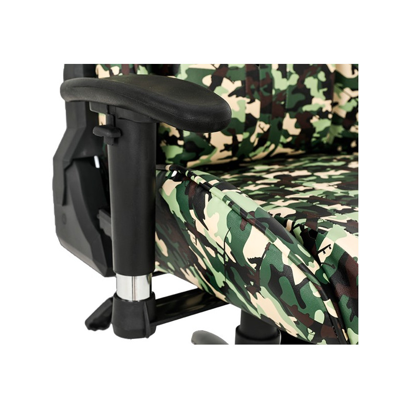 Gear4U Elite - Chaise Gaming / Siège Gamer - Camouflage