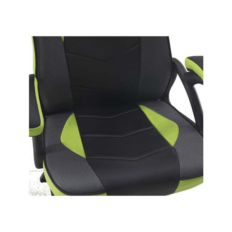 Gear4U Rook - Siège gamer / Chaise gaming - Vert / Noir