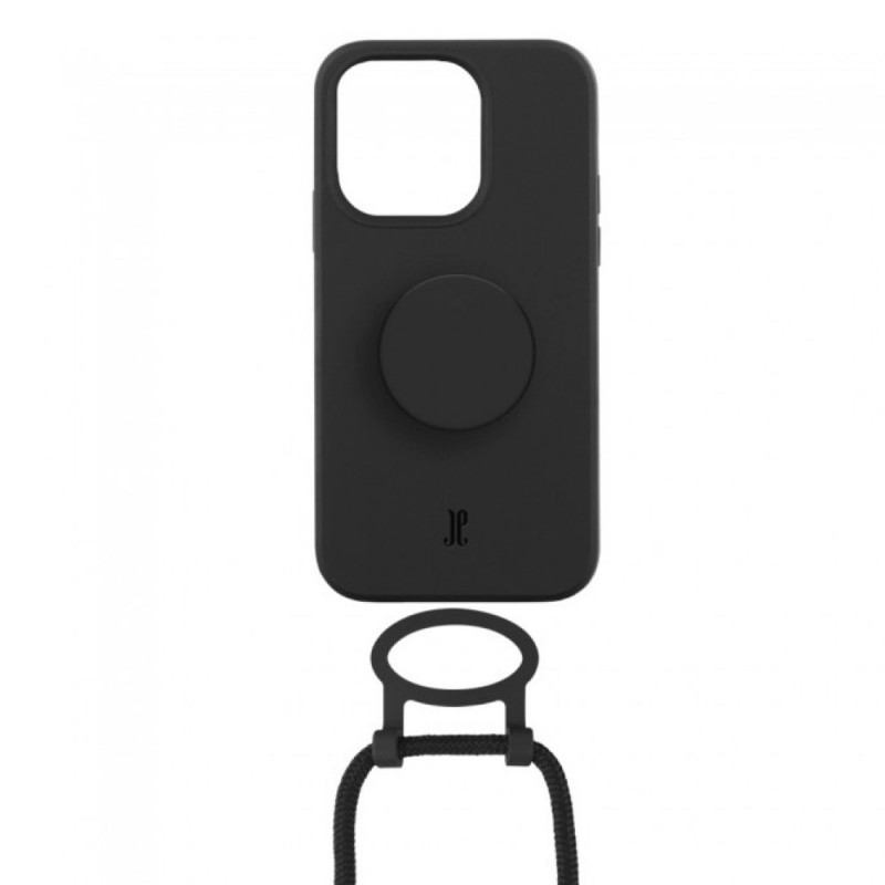 PopSockets PopGrip Case iPhone 14 Pro black