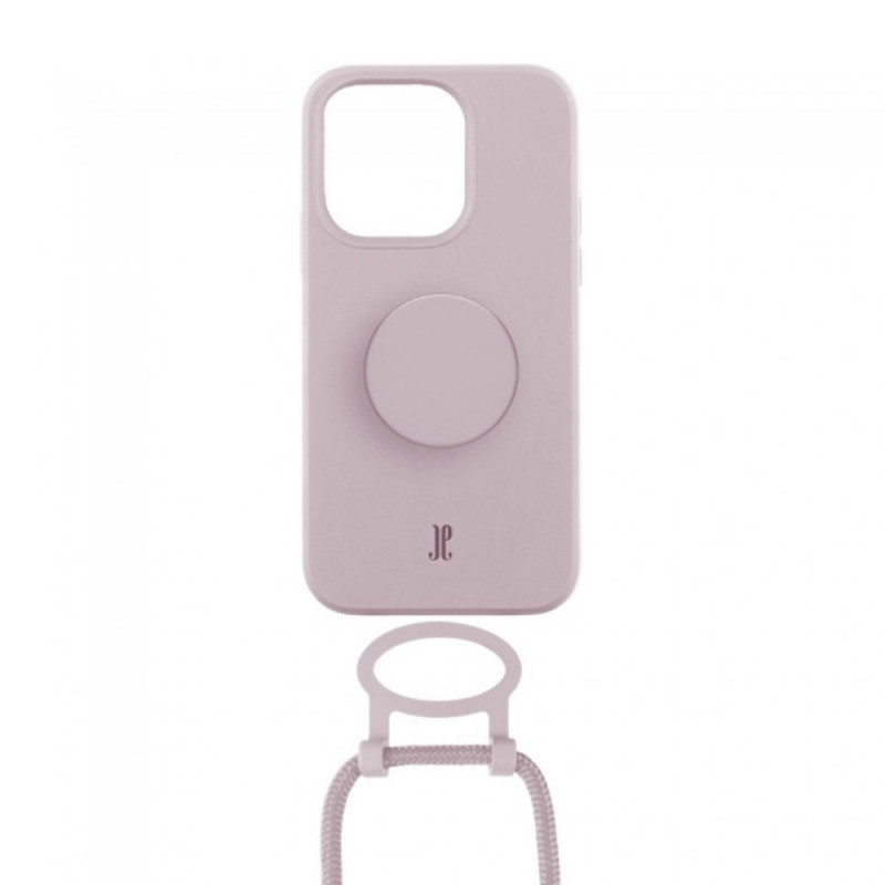 PopSockets PopGrip Case iPhone 14 Pro rose breath