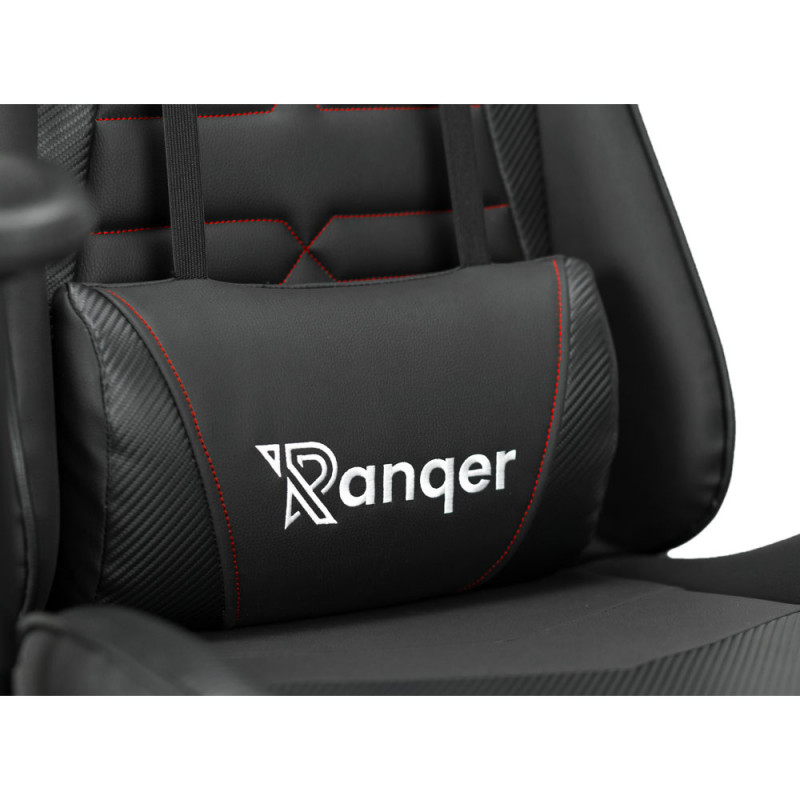 Ranqer - Carbon Siège gamer / Chaise gaming - Noir