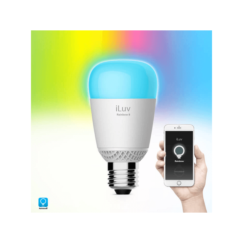iLuv Rainbow8 WiFi Ampoule Multicolore LED 