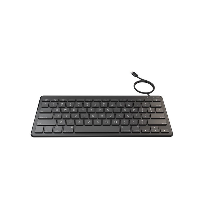 ZAGG Lightning Keyboard Wired QWERTY zwart