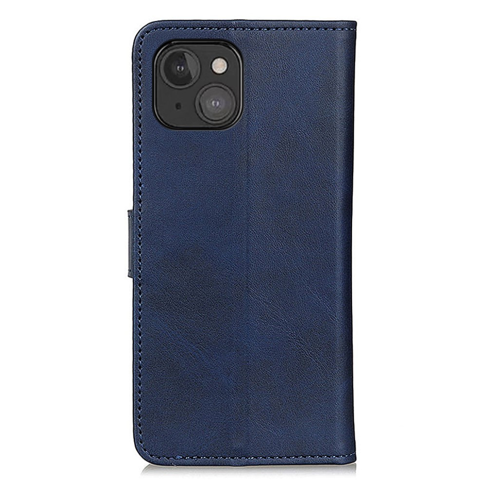 Casecentive - Étui portefeuille iPhone 13 Mini magnétique - Bleu