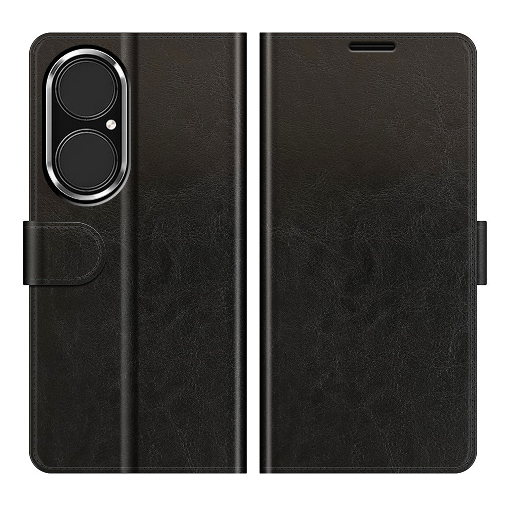 Casecentive Étui portefeuille en cuir magnétique Huawei P50 - Noir