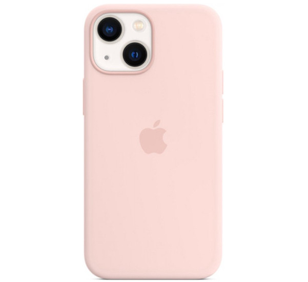 Apple Coque en silicone avec MagSafe iPhone 13 Mini - Rose craie