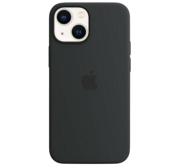 Apple Coque en silicone avec MagSafe pour iPhone 13 Mini - Midnight
