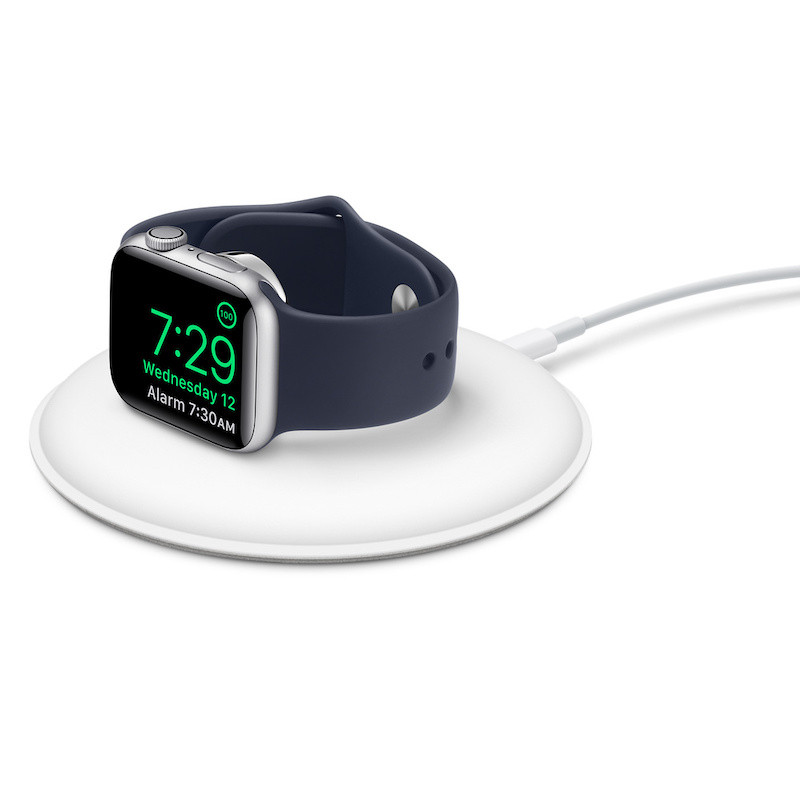 Apple - Station de charge magnétique pour Apple Watch - Blanc