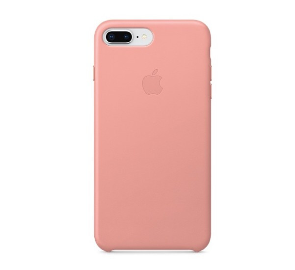 Apple - Coque iPhone 7 / 8 Plus en cuir - Rose doux