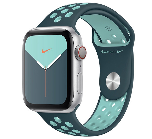 Apple - Bracelet Apple Watch Nike Sport  38mm / 40mm Midnight Turquoise / Aurora Green