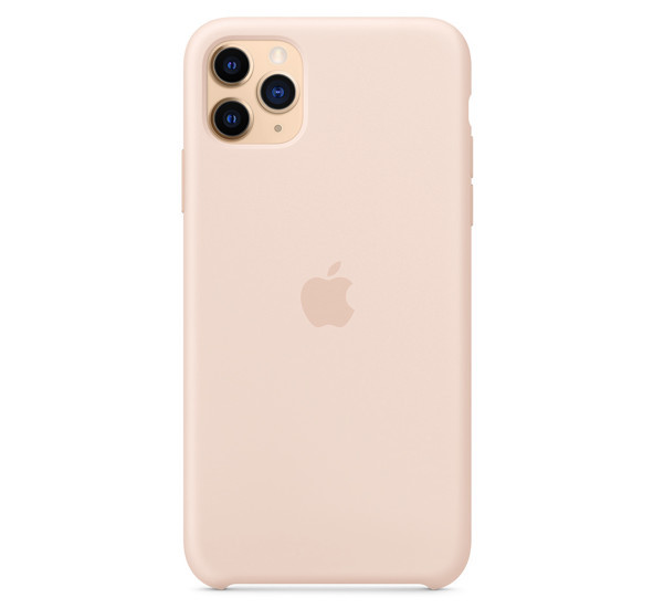 Apple - Coque iPhone 11 Pro Max en silicone - Rose des Sables