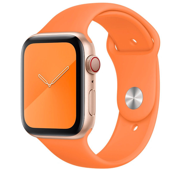 Apple - Bracelet Apple Watch 42mm / 44mm / 45mm / 49mm - Bracelet Sport - Vitamine C