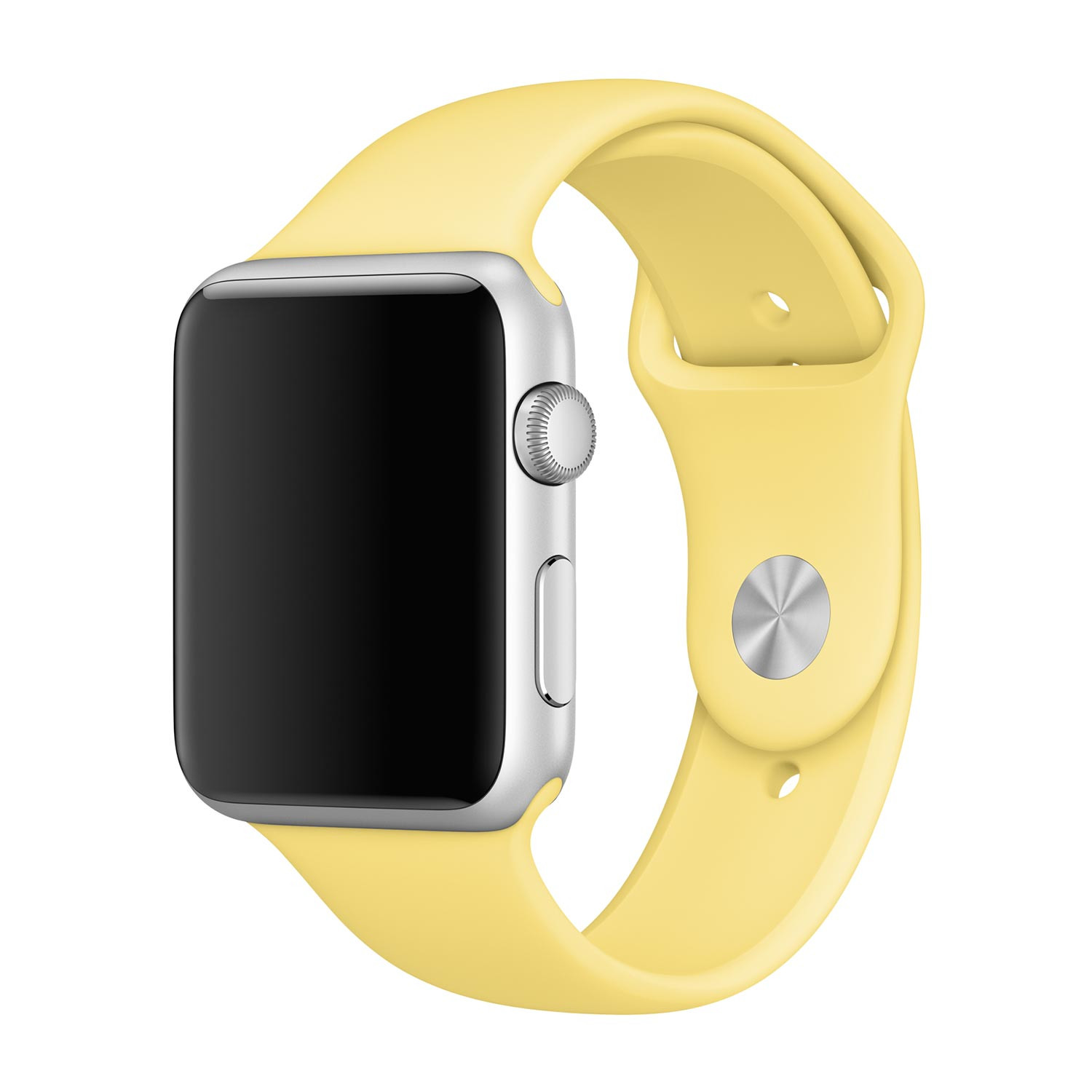 Apple - Bracelet Apple Watch 42mm / 44mm / 45mm / 49mm - Bracelet Sport - Pollen