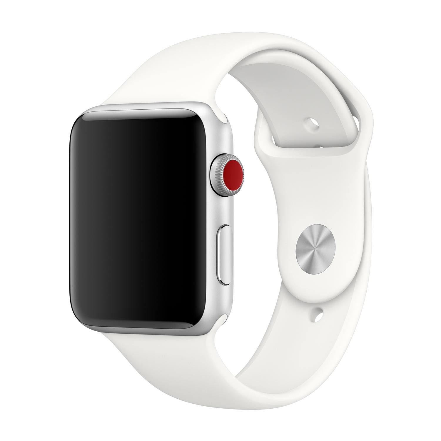 Apple Bracelet sport Apple Watch 38 mm / 40 mm / 41 mm - Blanc