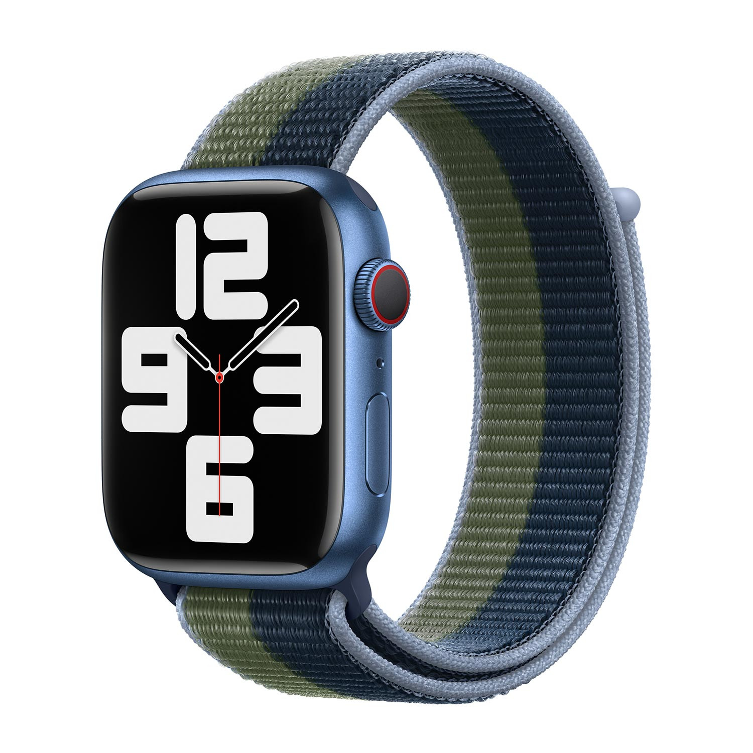 Apple Bracelet Sport Apple Watch 38mm / 40mm / 41mm Abyss Blue / Moss Green