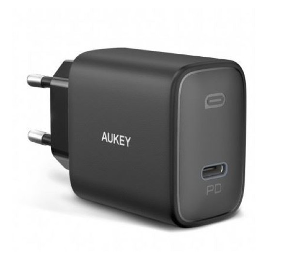 Aukey - Chargeur USB C 20W - noir