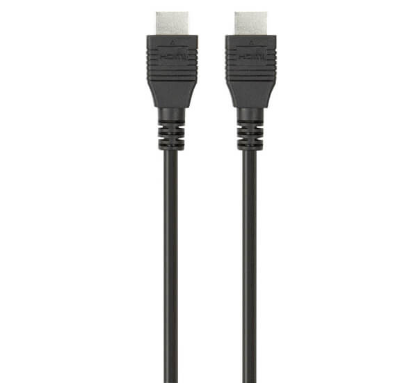 Belkin câble HDMI 1.4 deux entrées - Or (2,00 m)
