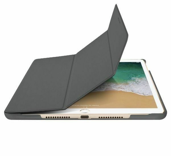 Macally Smart Cover Etui Folio iPad Pro 2 10.5''/ Air 2019 Grise