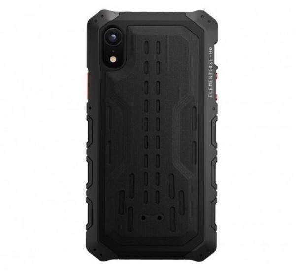 Element Case - Coque Antichoc iPhone XS Max - Black Ops Noir