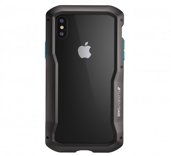 Element Case Vapor - Coque Antichoc - iPhone XS Max - Noir