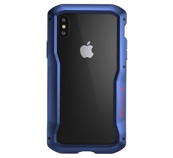 Element Case Vapor - Coque Antichoc - iPhone XS Max - Bleue