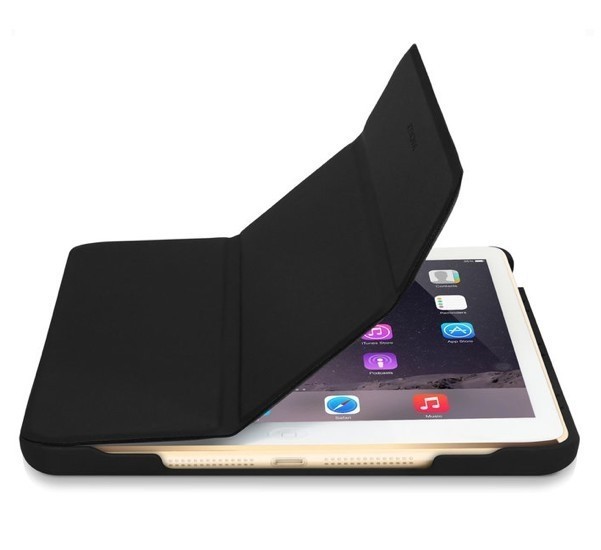 Macally Smart Cover Etui Folio iPad Mini 5 Noir