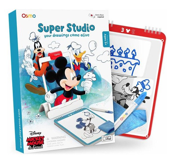 Osmo Super Studio Mickey & Friends - Jeu de dessin et coloriage