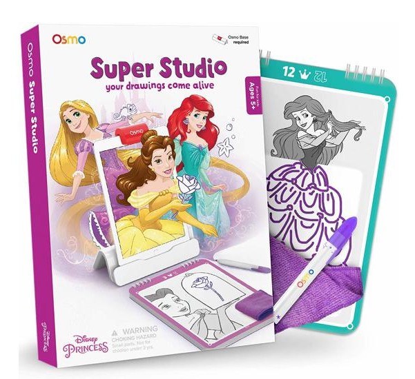 Osmo Super Studio Princesses Disney - Jeu de Dessin et Coloriage