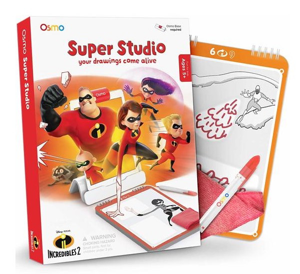 Osmo Super Studio les indestructibles 2 - Jeu de Dessin et Coloriage