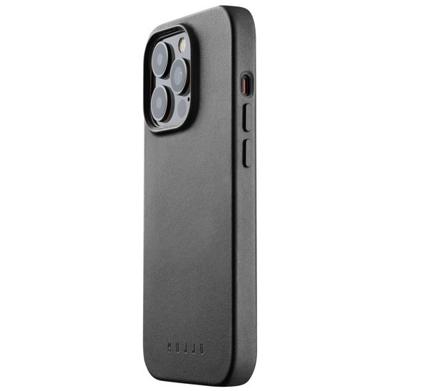 Mujjo Coque en cuir MagSafe pour iPhone 14 Pro Max - Noir