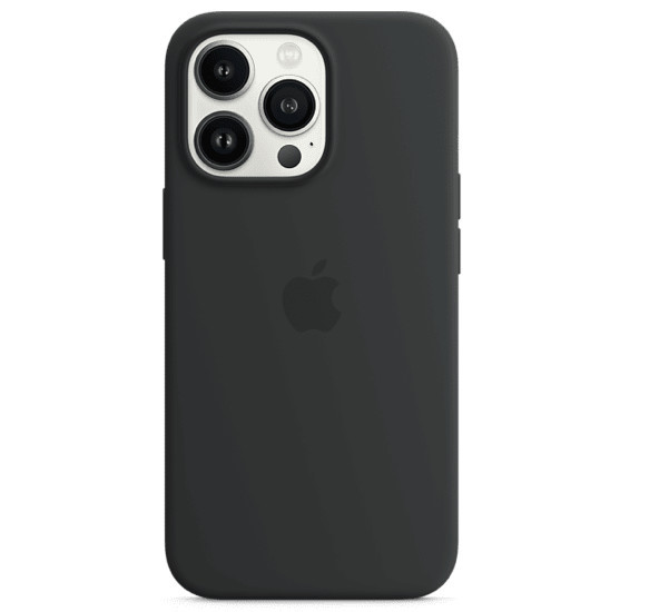 Apple Coque en silicone avec MagSafe pour iPhone 13 Pro - Midnight