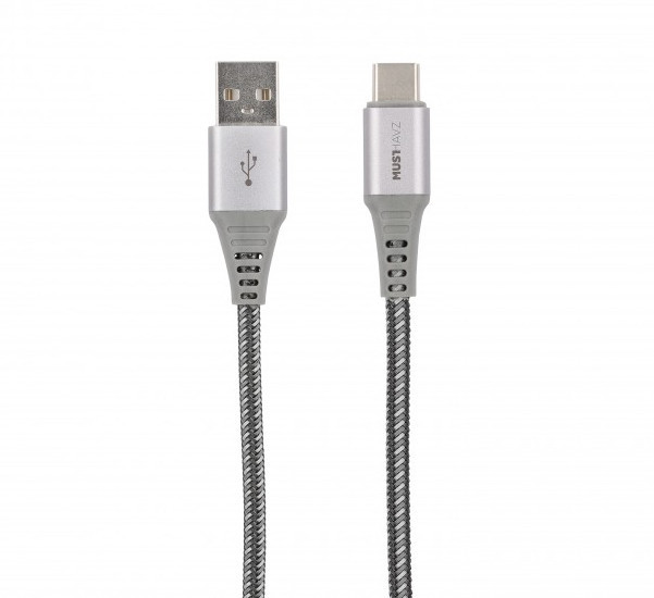 Musthavz USB-A 2.0 à USB-C Nylon Cable 1m