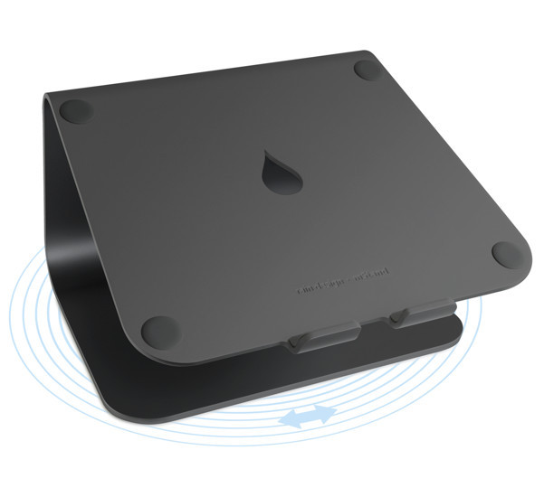 Rain Design 360 mStand - Support rotatif pour ordinateur portable - noir