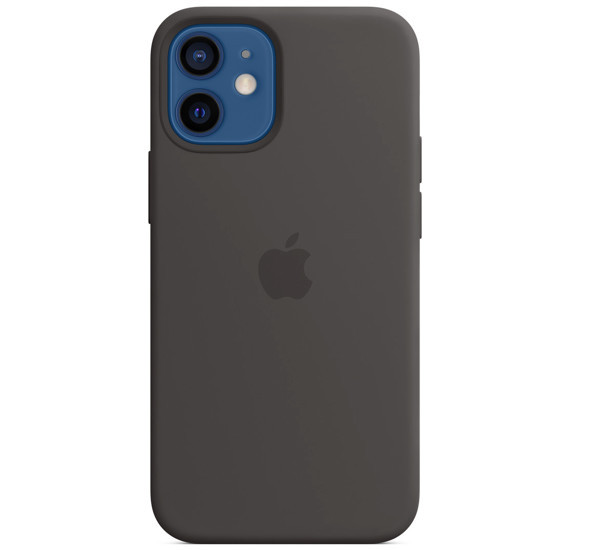 Apple Coque MagSafe en silicone pour iPhone 12 Mini - Noir