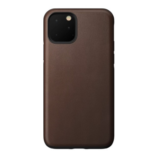 Nomad Rugged Coque iPhone 11 Pro En cuir Marron