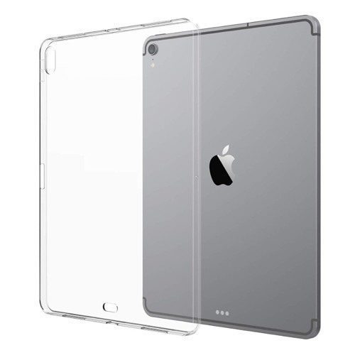Casecentive Coque Transparente Silicone Légère Fine pour iPad 11" (2018) 